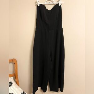 Xhilaration Black Sleeveless Jumpsuit